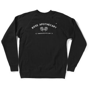 Rose Apothecary Black Crewneck Schitt’s Creek